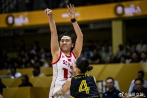 女篮亚俱杯战报：高颂22分 四川女篮大胜韩国KBStars