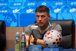 米洛耶维奇:深圳新鹏城非常有实力,我们会以严谨的态度去对待